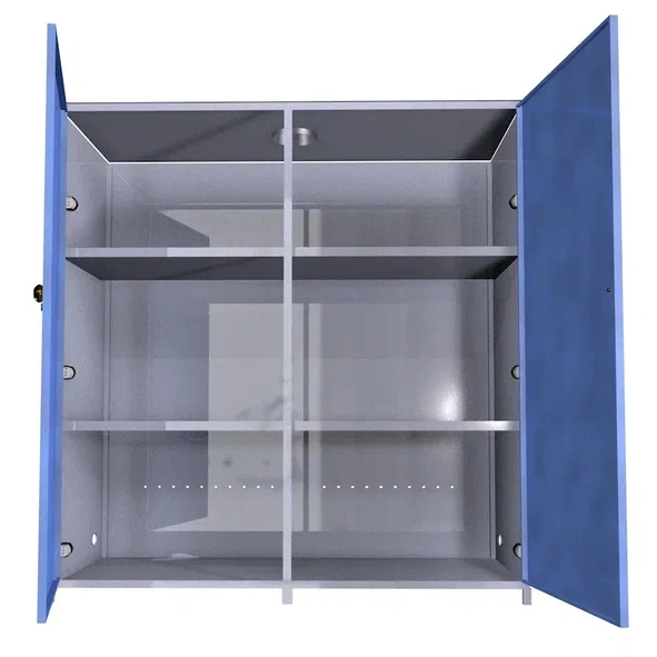Шкаф для аккумуляторов ШМА-03 1520x740x1600 мм Синий