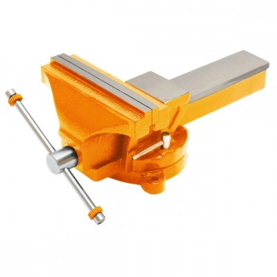 Тиски слесарные поворотные Калибр ТПСН-200 