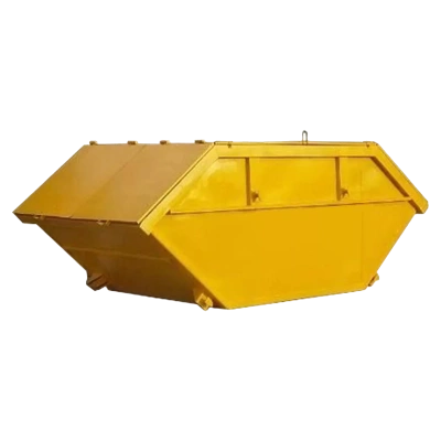 Металлический бункер 8 куб.м закрытого типа толщина металла 3/3мм 