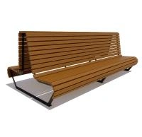 Скамейка уличная «Геленджик»