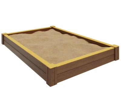 Песочница с настилом