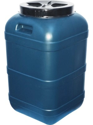 Бидон пластиковый 90 литр, арт.: ФЛ-90Н, синий, код: 14882