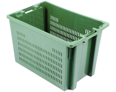 Пластиковый ящик 600х400х400 перфорированный