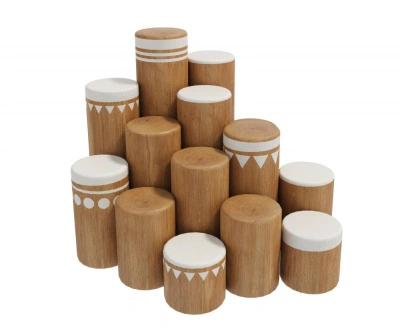 Пирамида из бревен HARDWOOD «Джуба»