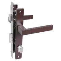 СТАНДАРТ 8520.02.8017 коричневый, ключ-вертушка  Замок врезной с/руч  (20)