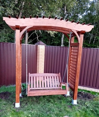 Пергола-качели «Фериас» Сосна