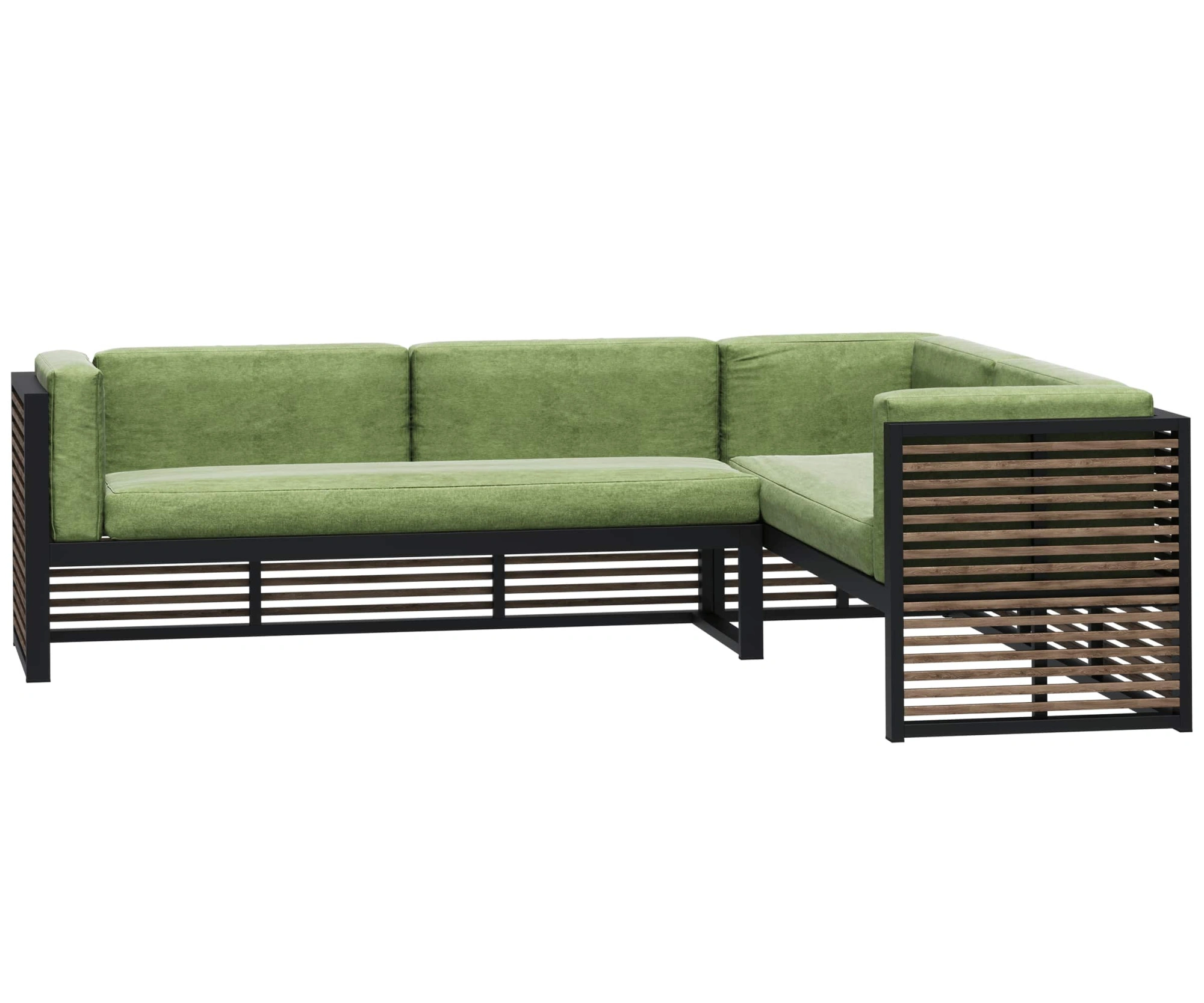 Диван угловой «Параллель» 2 Лиственница