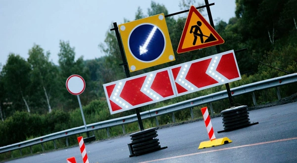 Столбик сигнальный двусторонний для делиниатора ДПП-1.0.1