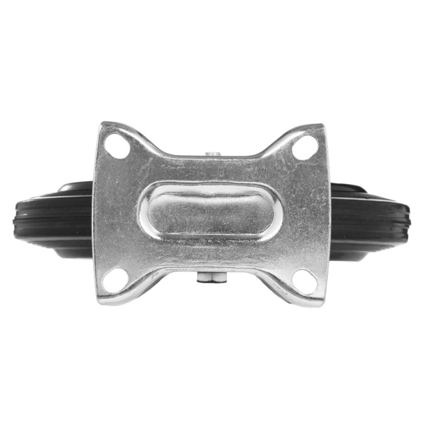 Колесо неповоротное Стелла-техник 4002-250 диаметр 250мм, грузоподъемность 210кг, резина, металл