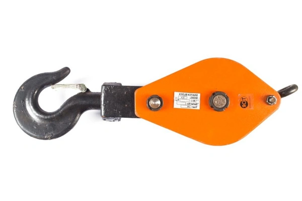 Блок монтажный трехрольный с крюком TOR 5 т