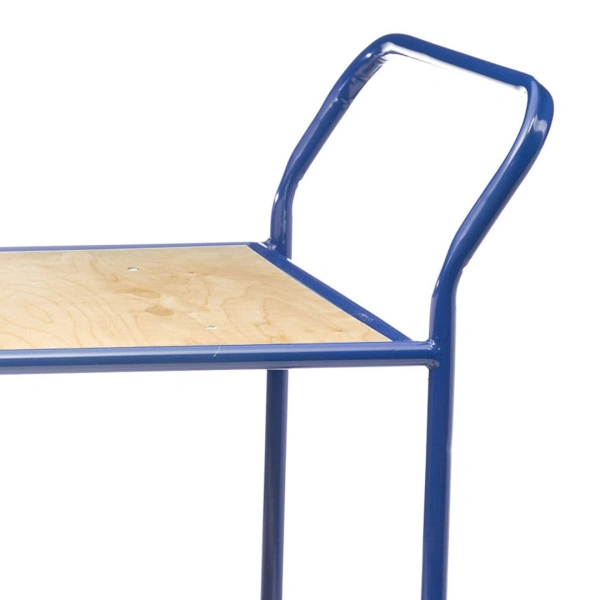 Тележка 2-х ярусная с фанерными платформами Стелла-техник КП-2-Ф-5-8-200-И, (500х800)