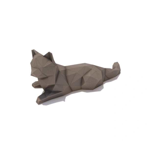 Полигональная фигура «Кошка»