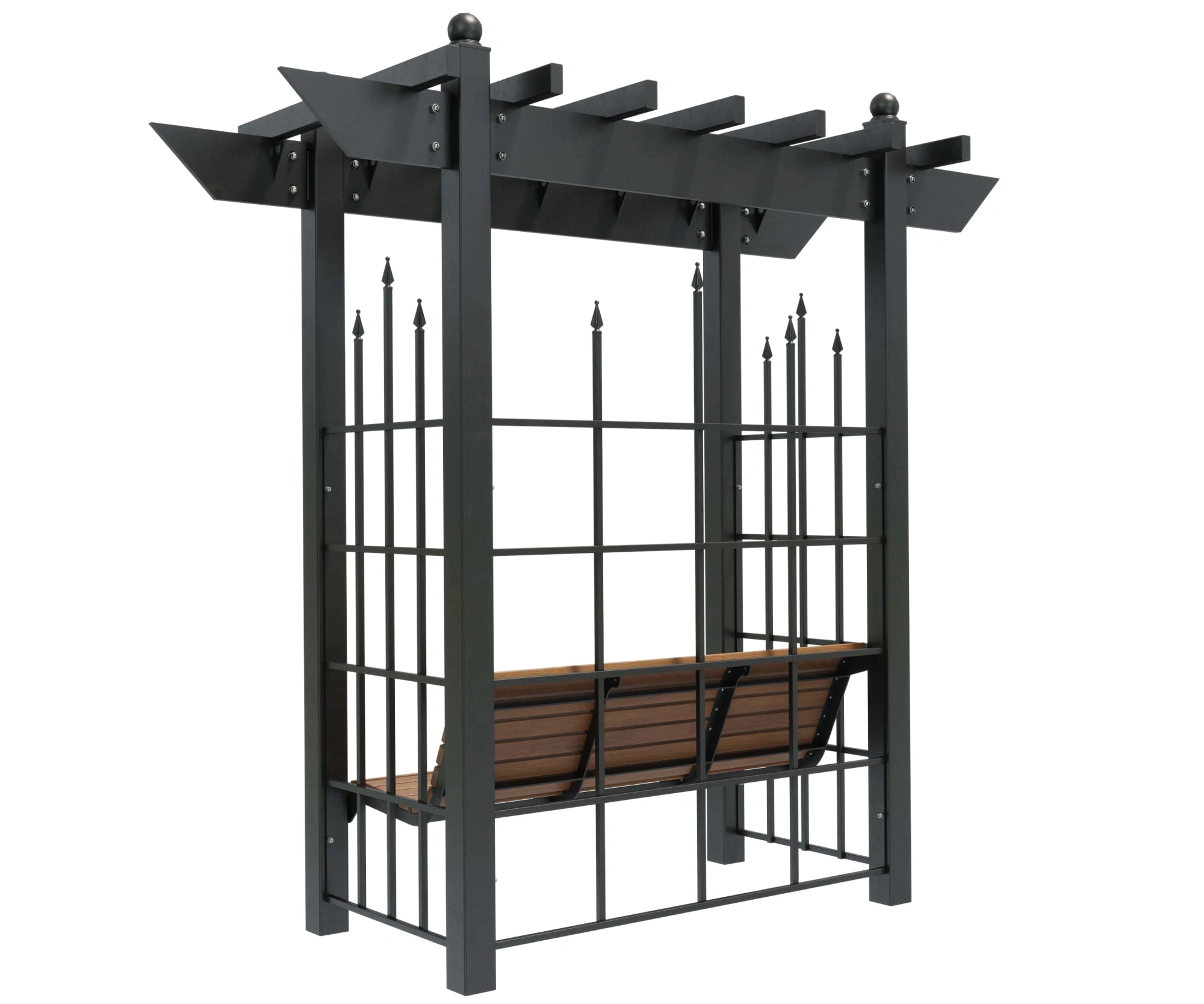 Пергола со скамейкой «Зимний сад»