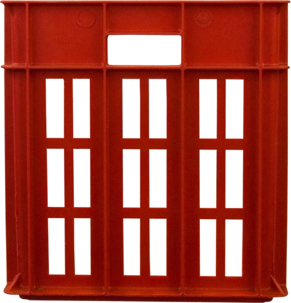 Ящик перфорированный 660×340×360, арт.: 301, объём 70, чёрный, код: 00410