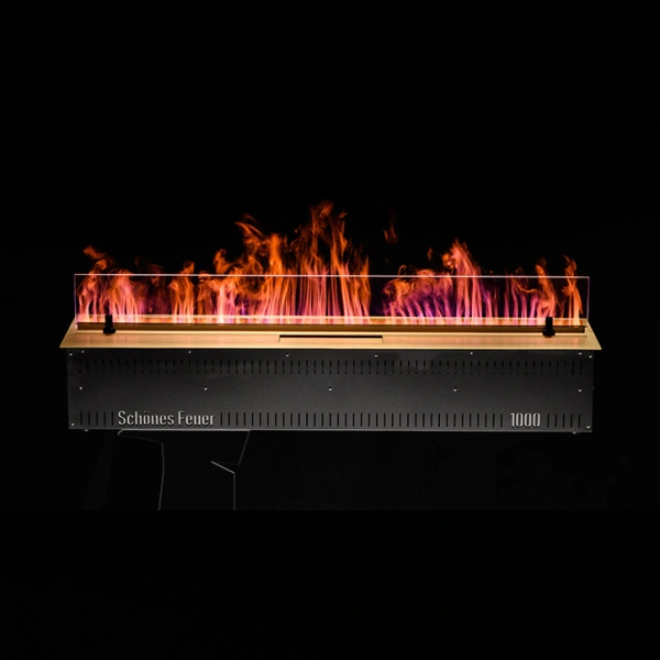 Электрический очаг Schones Feuer 3D FireLine 1000 Латунь 