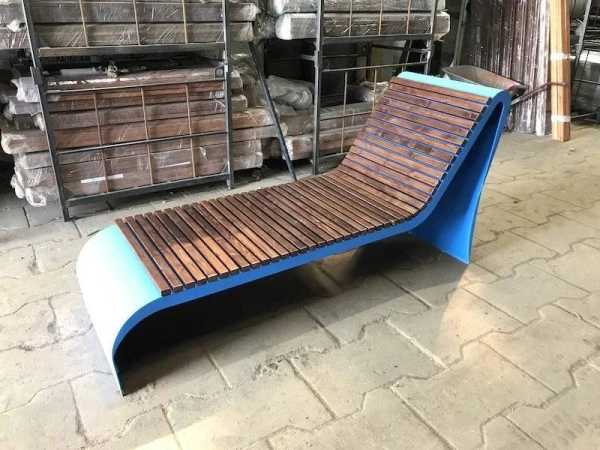 Парковый лежак «Санбед» Лиственница