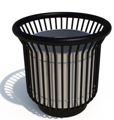 Цветочница стальная «Колокол»