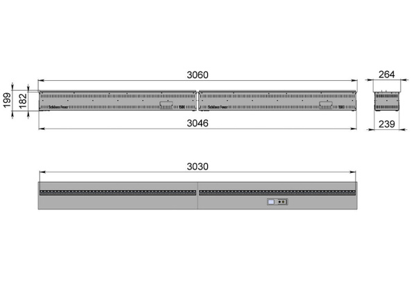 Электрический очаг 3D FireLine 1500 RGB 